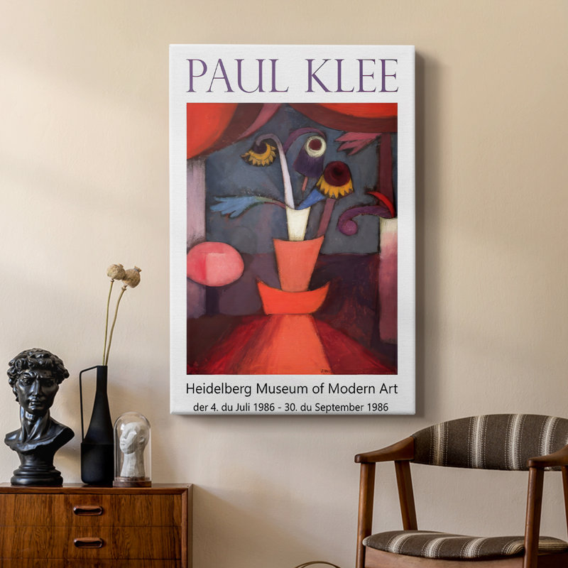 Klee Posters II -Custom Wrapped Gallery Cavas