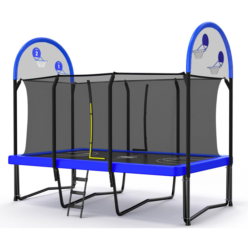 Trampoline carré de gymnastique d'extérieur Zupapa 1500LBS