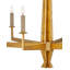 Goldfinch 6 - Light Wrought Iron Chandelier
