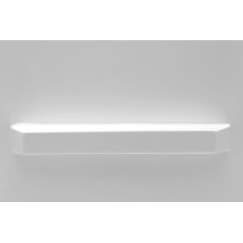 Forum 74'' White Acrylic Three Panel Shower Wall
