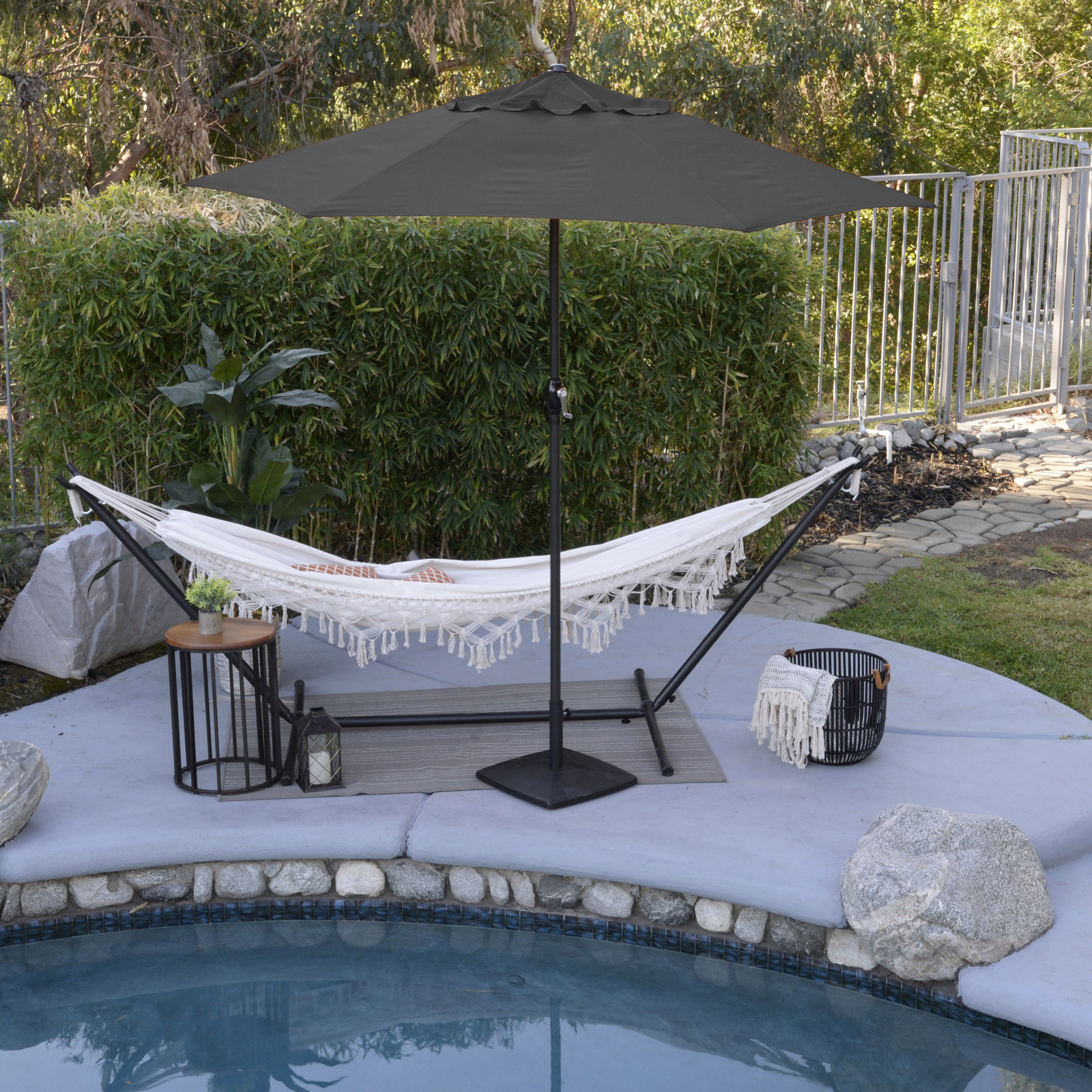 Toscana 9' Umbrella, Taupe