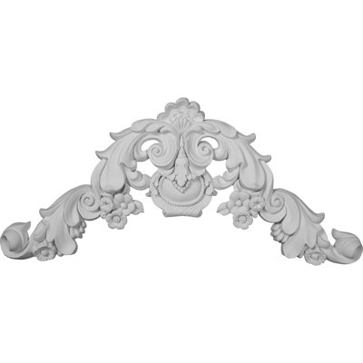 Queenstown 14.25'' H x 31'' W x 2.375'' D Urethane Onlay Scroll
