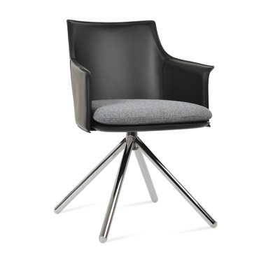 Briancon Stick Swivel Arm Chair