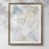 Papier avec cadre noyer