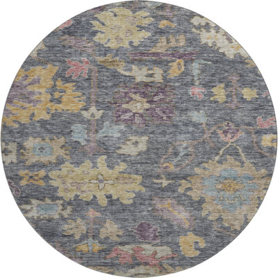 Premium Machine Washable Konopka AMF1108 Global Rug
