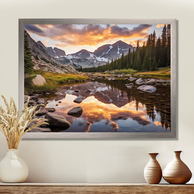 Colorado Mountain Senerity III - Colorado, art mural