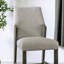Chaise parsons Turton en tissu Turton
