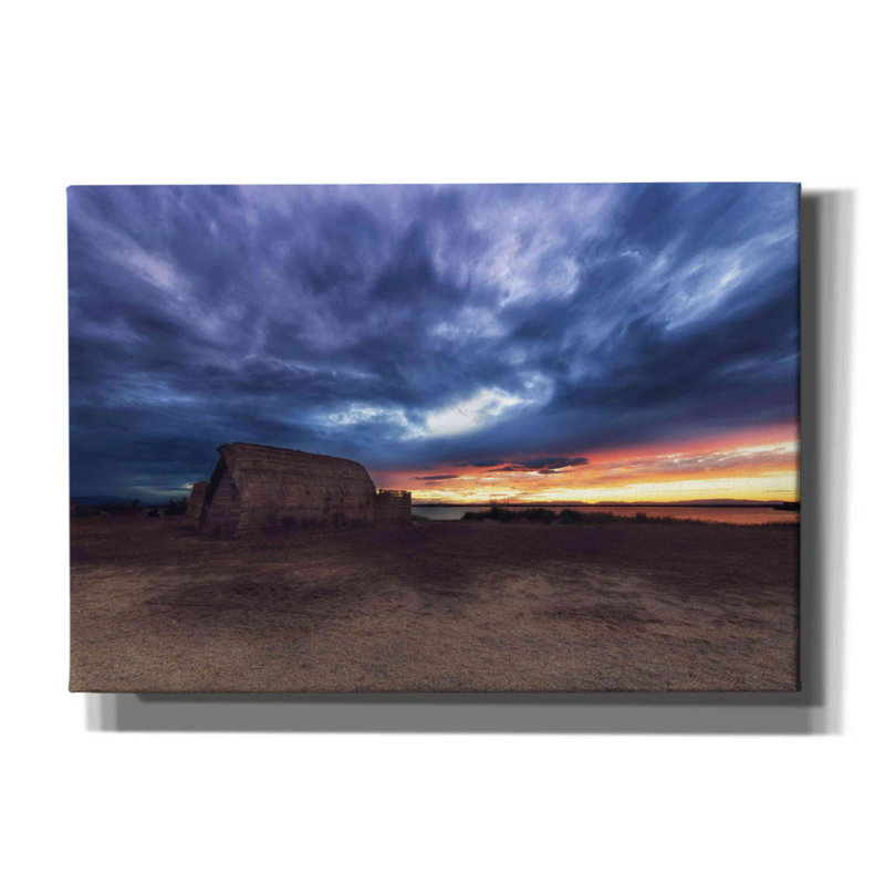 «Stormy Sky» par Sebastien Lory, estampe numérique sur toile, H 18 po x l 26 po x P 0,75 po