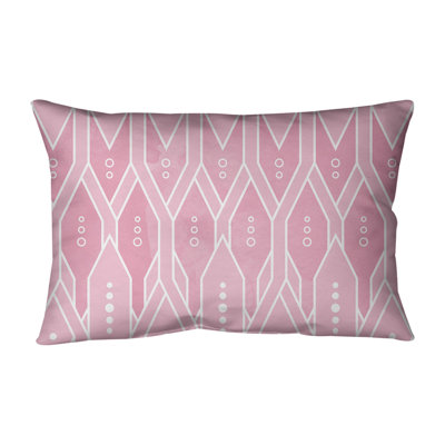 Katelyn Elizabeth Geometric Reversible Throw Pillow