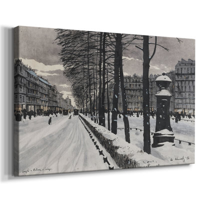 Paysages rétro-CCXI -Galerie enveloppée Cavas