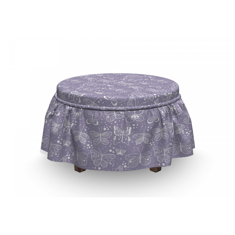 Housse pour pastel repose-pieds de printemps