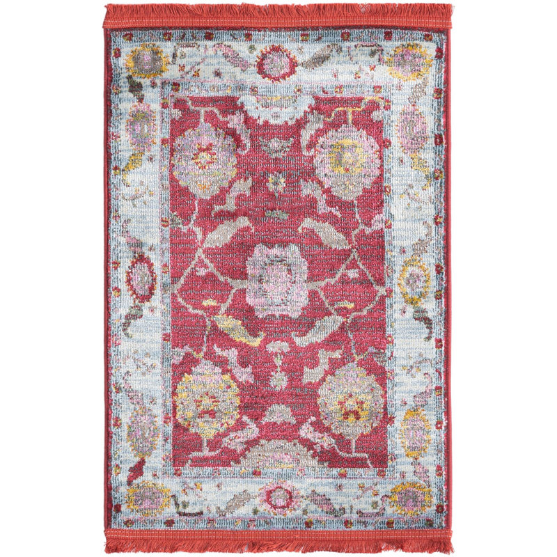 Ikat Indoor Rug, Rectangle 2'2" x 3'