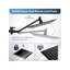 Matte Black Wall-Mounted Shower Head Combo,12" Rain Square Shower Head  With 9 Inch Adjustable Extension Arm And 3 Settings Handheld Spray,150cm Long Hose