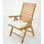 Ashley Outdoor Teak Dining Armchair