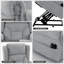 Fauteuil inclinable électrique Power Lift avec massage et tissu d'ameublement en chenille-1995826003
