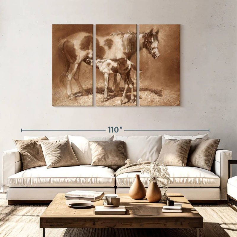 Brampt Sienna Paint, 48" H x 74" W