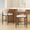 Amen Upholstered Bar Stools