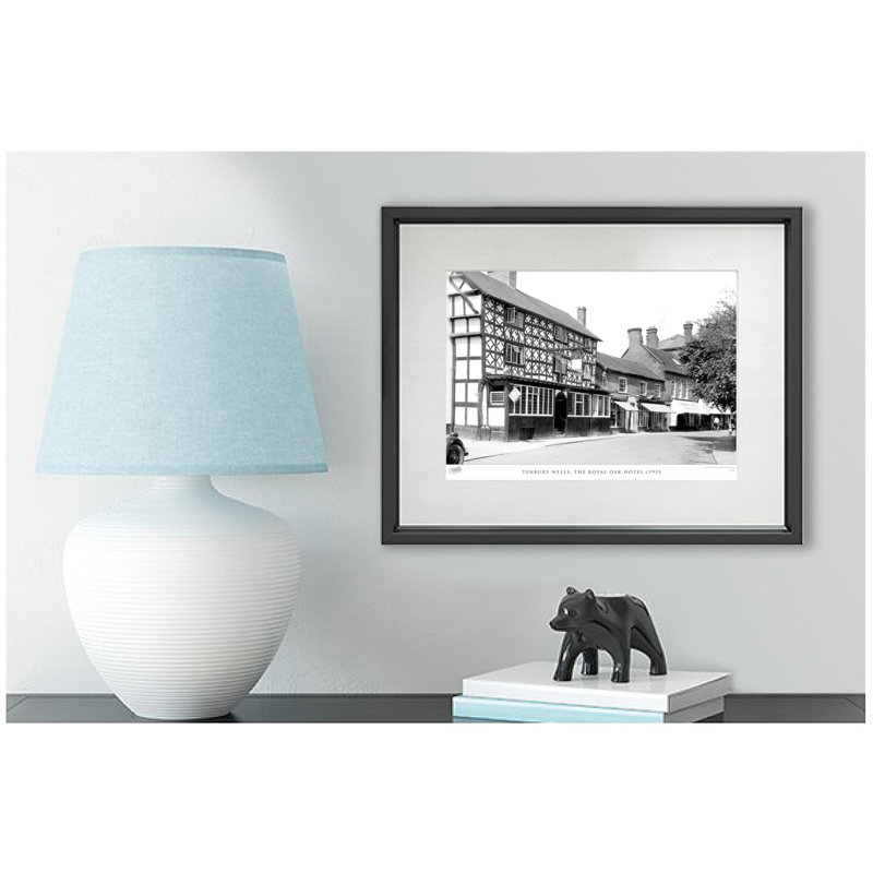 Tenbury Wells, The Royal Oak Hotel C1955 by Francis Frith - Single Picture Frame Print, 60cm H x 80cm W x 2.3cm D