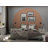 Rockefeller 20" Mid-Century Modern 2-Drawer Nightstand in Off White and Nature-1020608969