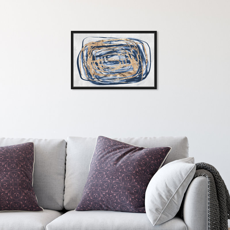 Torbellino - Impression sur toile, Toile encadrée noire, H 15 po x l 10 po