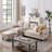 Linnzi 101'' Upholstered Sectional Sofa With Storage Ottoman-1570847944
