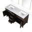 Miroirs de salle de bain double l 60 po x P 22 po Laurel-82319156-113360911