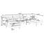 Canapé modulaire en similicuir Gantz-222036766