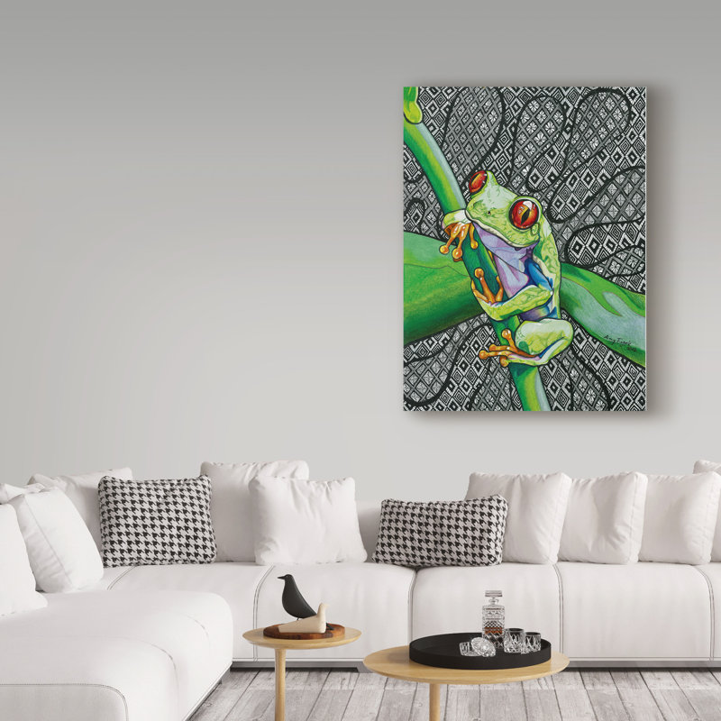 Nonette «Freddie The Frog», impression sur toile tendue, H 47 po x l 35 po x P 2 po