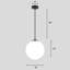 1 - Light Black Single Pendant-1846587170