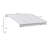 Outsunny Retractable Awning, Patio Awning Sunshade Shelter With Manual Crank Handle, 280Gsm UV Resistant Fabric And Aluminum Frame For Deck, Balcony, Yard-111473375-111473382
