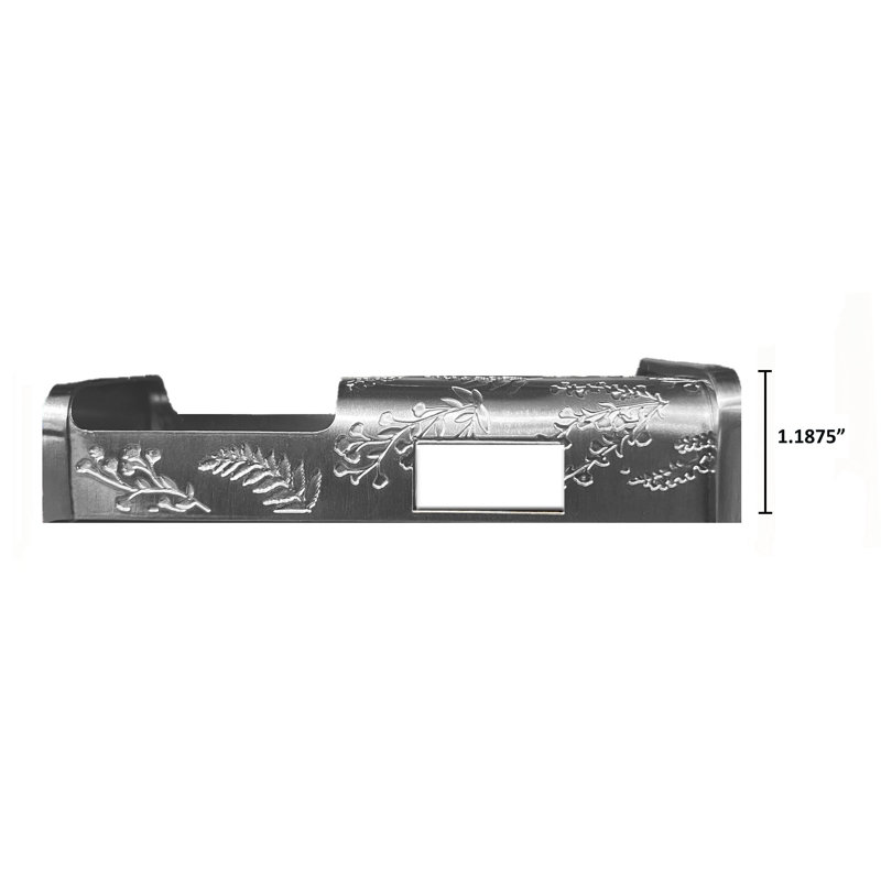 Housse pour sonnette Wildflower, Argent nickel satiné
