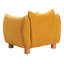 Chaise d'appoint rembourrée Modern