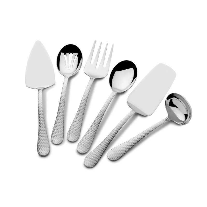 Gourmet Basics by Mikasa Fern Serving Set, 6-Piece