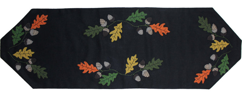 Danijah Runner Fall Wool Felt Table Runnner