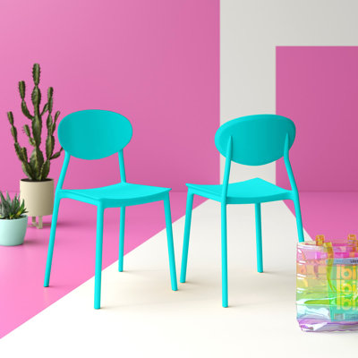 Stacking Patio Dining Side Chair