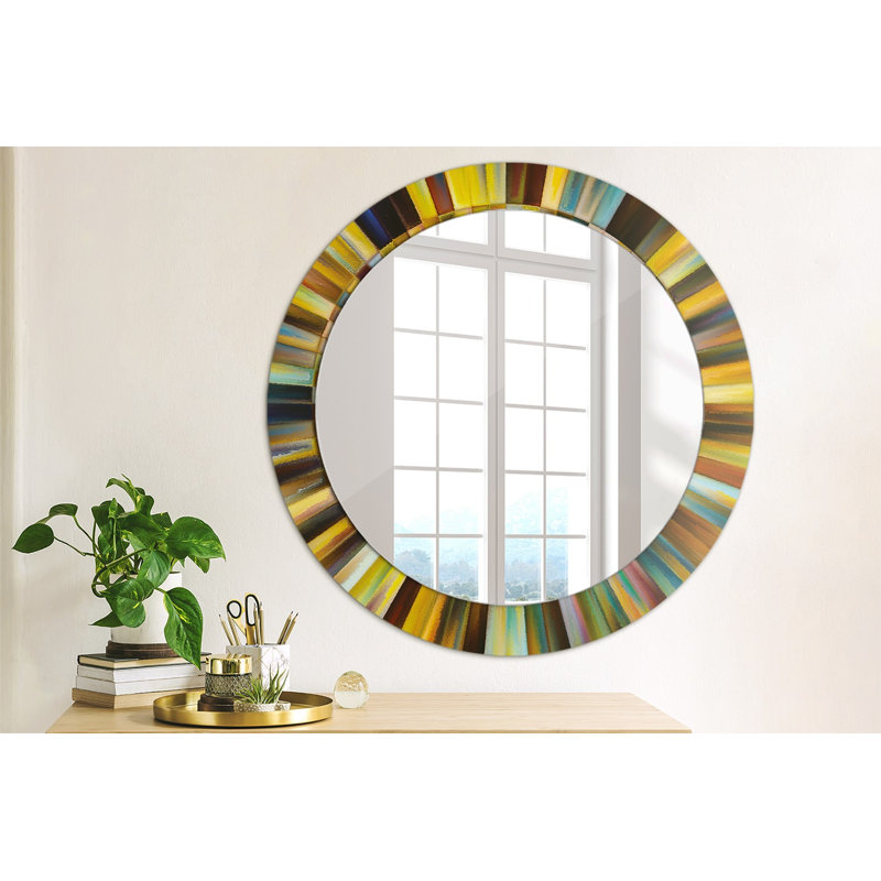 Huldar Glass Flat Wall Mirror