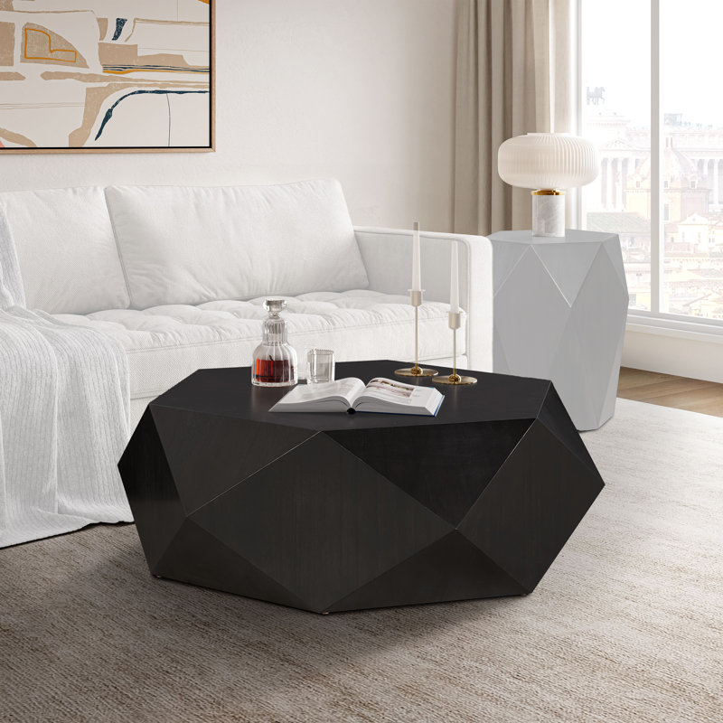 Table basse Batesville, Noir