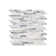 Alaskan Random Sized Marble Splitface Tile in Gray