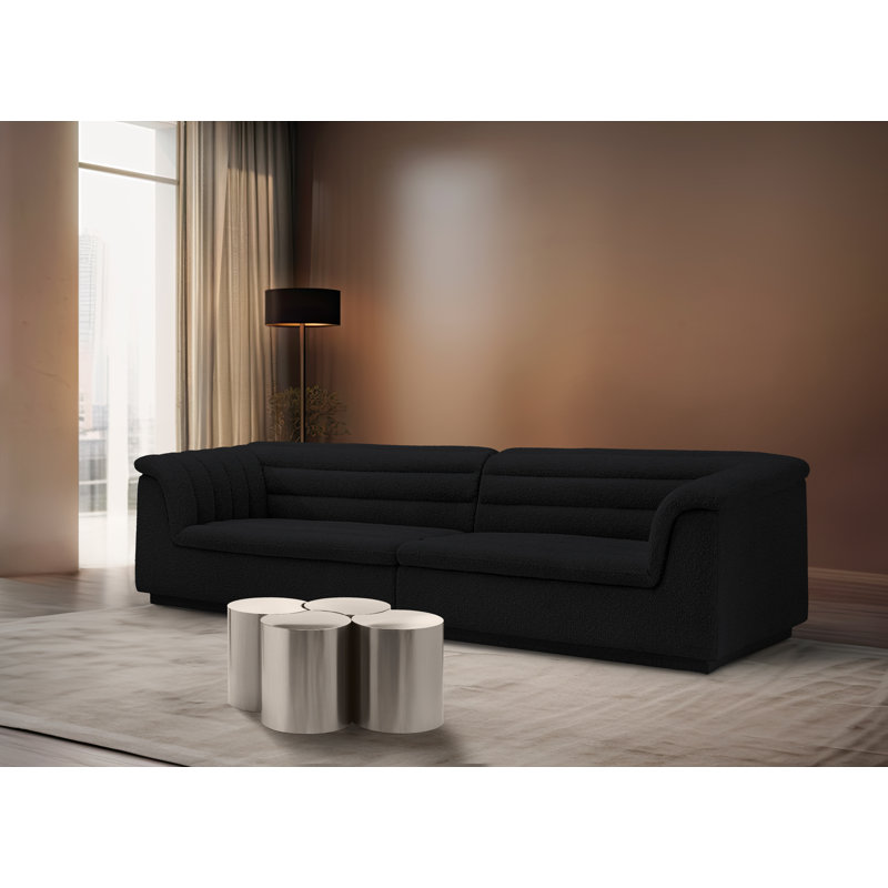 Hylie Coffee Table, Silver