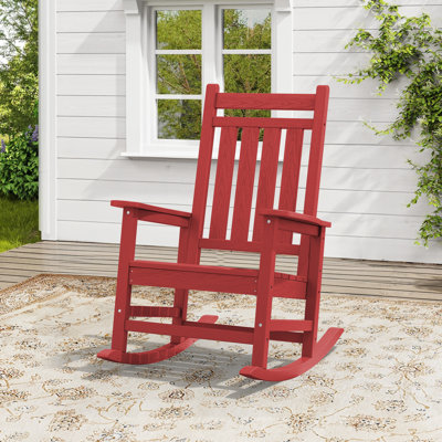 Wolak HDPE Rocking Adirondack Chair