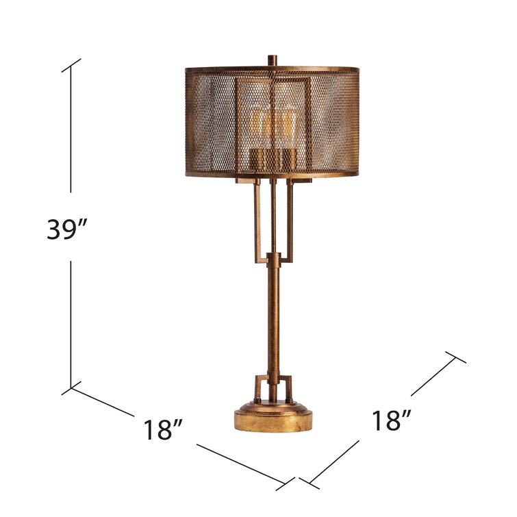 17 Stories Anchondo Metal Table Lamp & Reviews