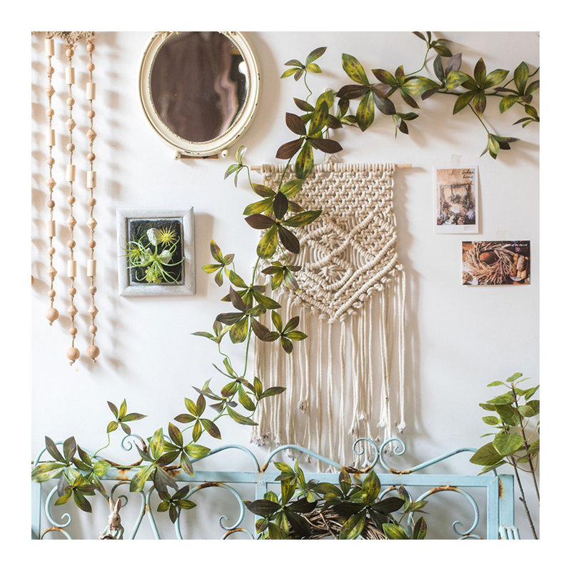 Branche en feuille de banane artificielle rustique