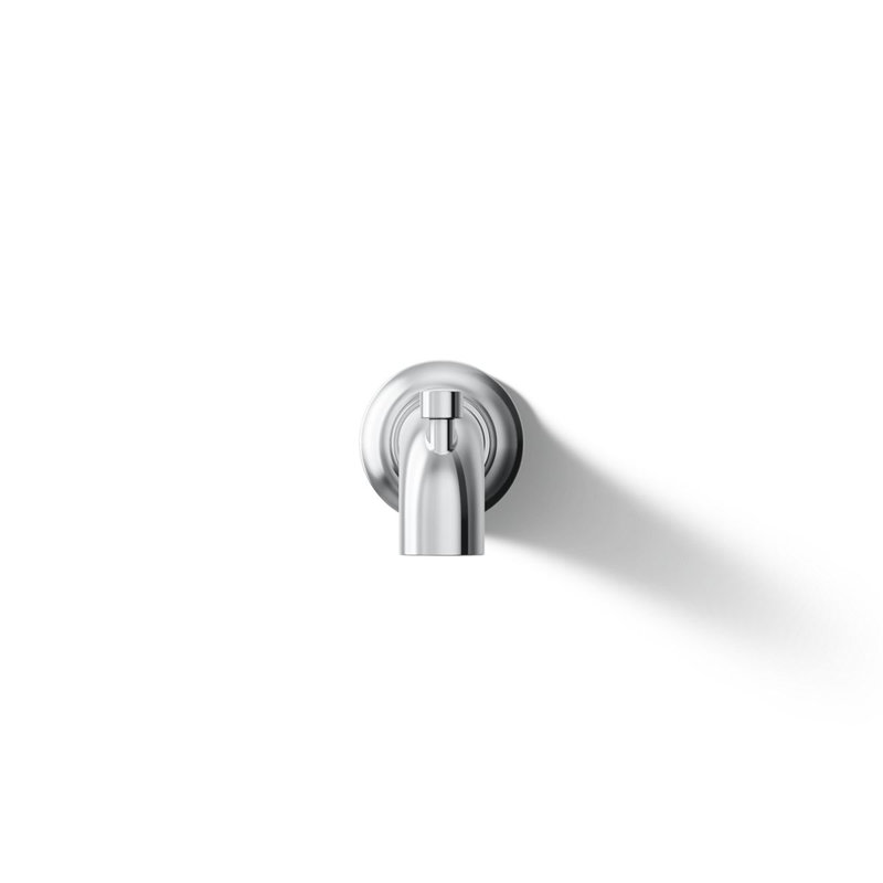 Tone Wall-Mount Diverter Bath Spout, Polished Chrome