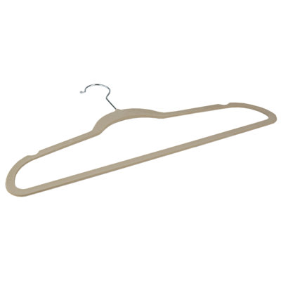 Velvet Non-Slip Standard Hanger for Dress/Shirt/Sweater