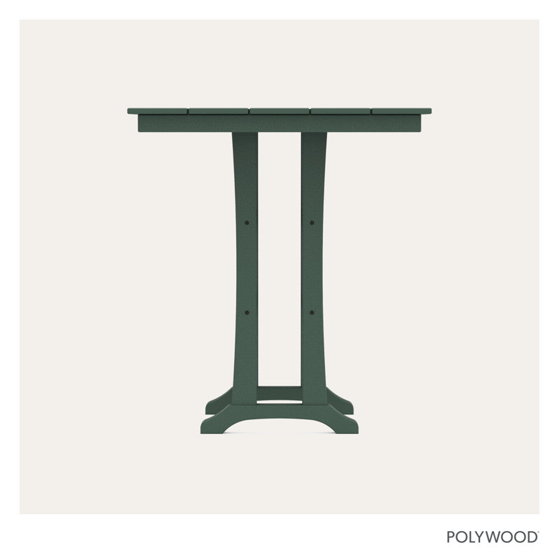 Farmhouse Trestle Dining Table, Green