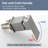 1 Handle Bathroom Waterfall Faucet with Diverter-110438599
