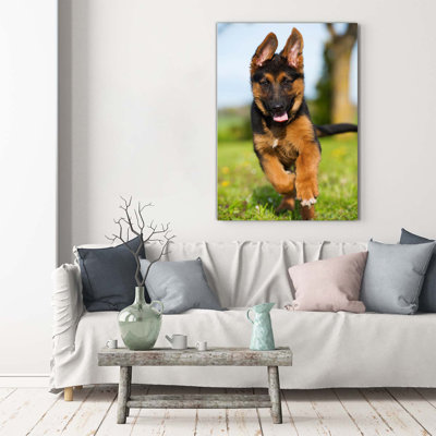 German Shepherd - Wrapped Canvas Print