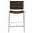 Casilde Leatherette Stool with Open Back-659811774