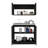Cabinet Set, Two Shelves