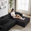 Ensemble de canapé modulaire rembourré Modern Chenille